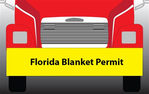 florida blanket permit cost